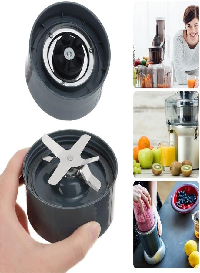 TQEONKL Blender Cups and Blade Replacement Parts, 32oz & 24oz Juicer Cups and Extractor Blade Come with 2 Rubber Gaskets, Fit for NutriBullet High-Speed Blender/Mixer System 600W/900W Series Easy to Use - Image 2